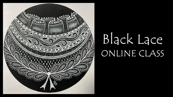Zentangle®-Inspired Art (ZIA) Class – Black Lace